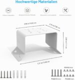 Akoemxeeo Metall-Eckhalterung für TP-Link Tapo C520WS
