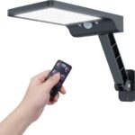 COLBOR SL48 Solarlampe mit Bewegungsmelder und Fernbedienung