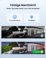 Reolink Elite WiFi 4K Überwachungskamera mit 180° Panoramablick