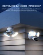 Reolink Elite Floodlight WiFi Flutlichtkamera mit 180°-Panorama
