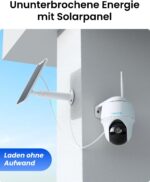 Reolink Argus PT Plus Solar-Akkukamera Aussen