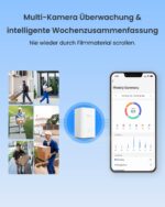 Reolink Home Hub Set mit zwei Altas PT Ultra Solar-Kameras
