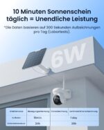 Reolink Altas PT Ultra 4K Solar-Überwachungskamera mit Solarpanel