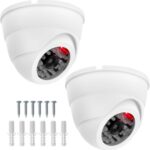 QWORK Dummy-Dome-Kamera 2er-Pack