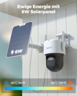 Reolink TrackMix Solar 4K Akku-Überwachungskamera