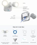 Reolink Floodlight WiFi Flutlicht mit Bewegungssensor für Aussen