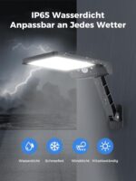 COLBOR SL48 Solarlampe mit Bewegungsmelder und Fernbedienung