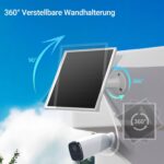 Orayafid 8W Solarpanel für Akku-Überwachungskameras