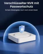 Reolink RLN4E 4-Kanal-PoE-NVR Vorderansicht