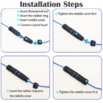 CTRICALVER RJ45 Kupplung Cat6 wasserdicht IP68