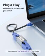 VCE RJ45 Kupplung Cat6 vergoldet, Buchse auf Buchse