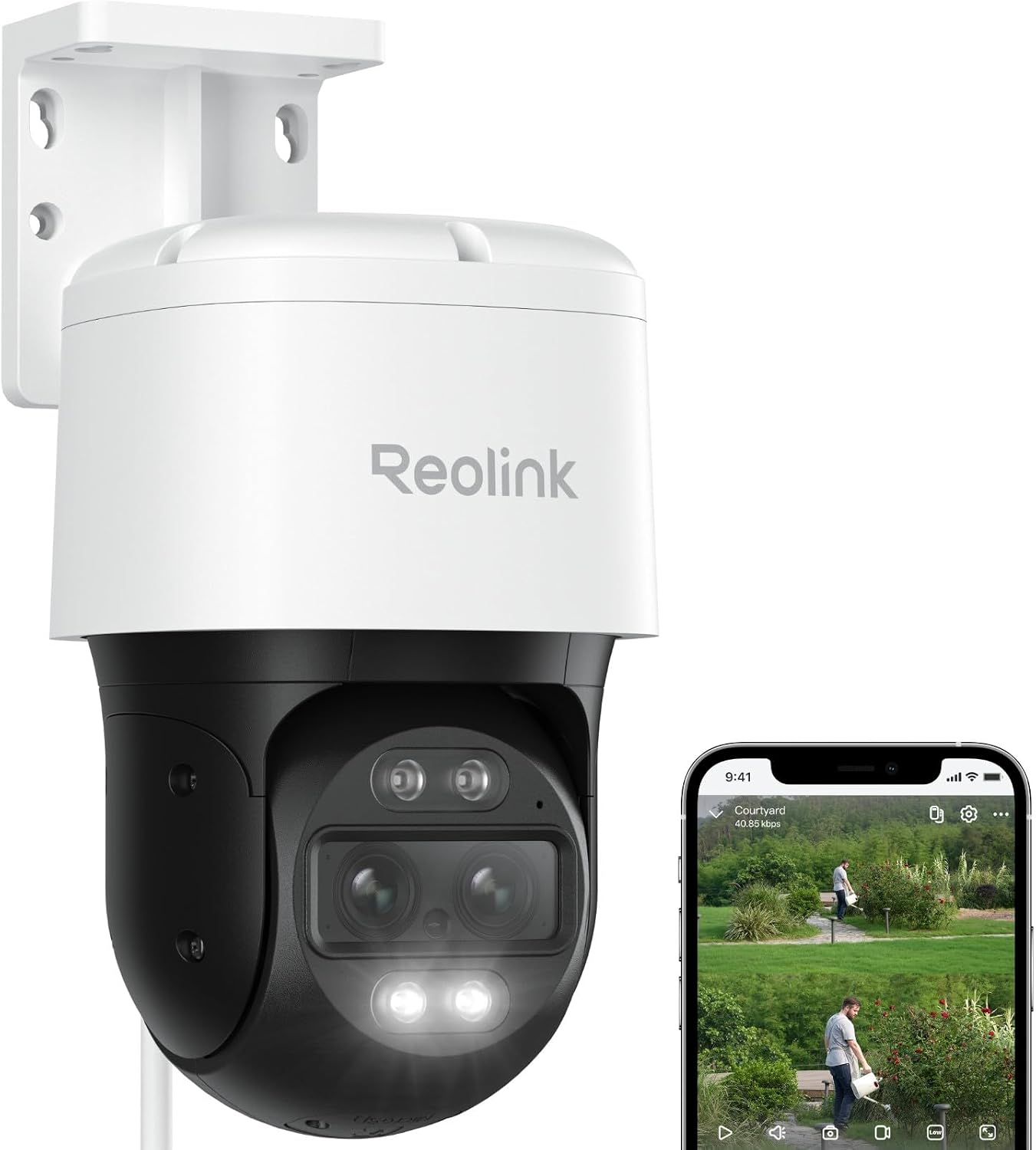 Reolink TrackMix PoE Bild 1 Reolink TrackMix PoE 4K PTZ Überwachungskamera