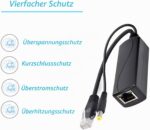 Revotech Gigabit PoE-Splitter 48 V auf 12 V