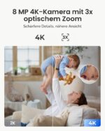 Reolink Set E1 Pro 3K und E1 Zoom 4K PTZ Innenkameras