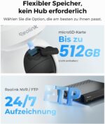 Reolink E1 Outdoor SE PoE 4K Überwachungskamera
