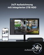 Reolink RLK8-800V4 4K PoE Dome Überwachungsset