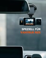 VANTRUE GPS-Saugnapfhalterung mit USB-C für N5S, N4PS, N4S und N2X Dashcam