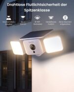 Reolink Solar Floodlight Cam 2K Flutlicht-Kamera