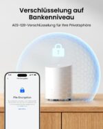 Reolink Home Hub Mini mit zwei Argus 3 Ultra 4K Solar-Kameras