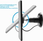 ciciglow 4 W Solarpanel für Überwachungskamera, Schwarz oder
