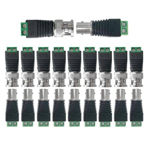 Aiqeer BNC-Video-Balun-Adapter Set