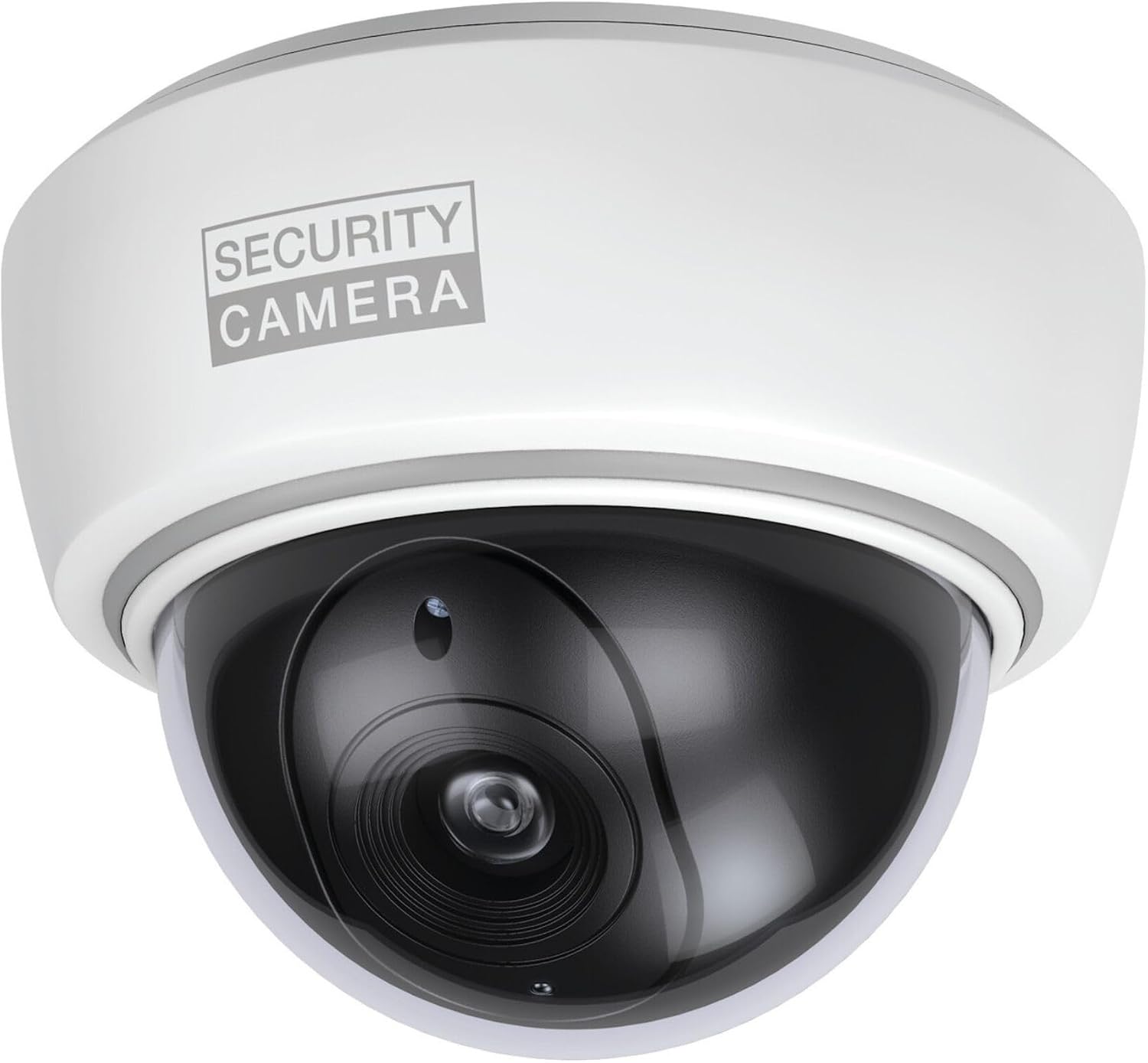 BASI KA305 Bild 1 BASI KA305 Dome Kamera-Attrappe mit blinkender LED, weiss