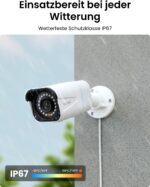 Reolink 4K Überwachungsset mit 6 Bullet-Kameras und 8-Kanal-NVR