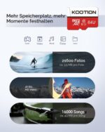 KOOTION microSD-Karte mit SD-Adapter