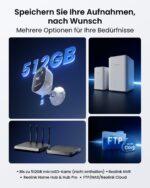 Reolink Lumus Pro 4K WLAN-Überwachungskamera Aussen