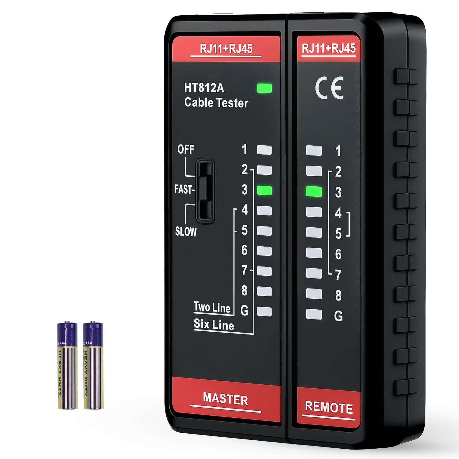 Mcbazel MT-gf-020793 Bild 1 Mcbazel RJ45 RJ11 Netzwerktester Kabeltester