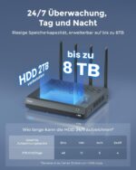 Reolink 16MP Überwachungsset mit zwei WLAN-Kameras und NVR