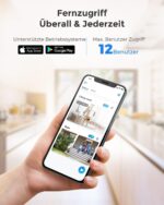 Reolink RLK8-520D4-5MP Überwachungsset mit 4 Dome-Kameras und 2-TB-NVR