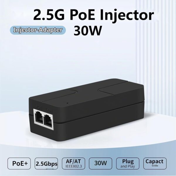 Davuaz Da-30A PoE+ Injektor 30 W