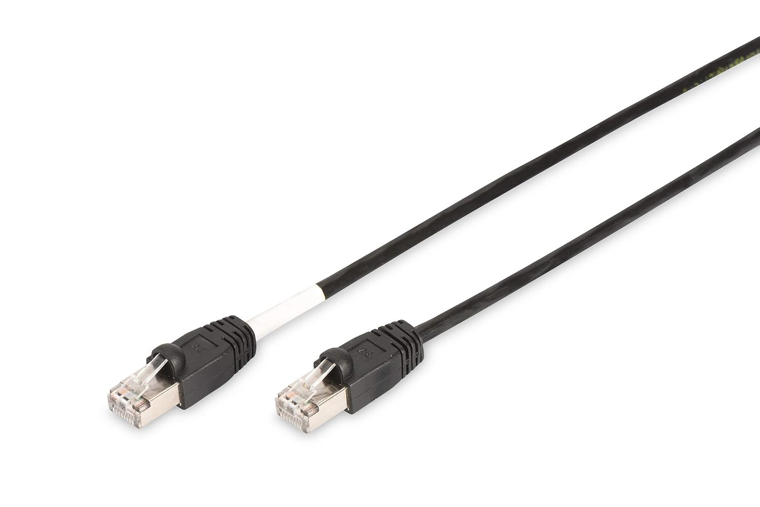 DIGITUS Bild 1 DIGITUS Outdoor Netzwerkkabel Cat 6 schwarz mit Rasthebelschutz