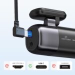 REDTIGER USB-C Stromkabel für Dashcam