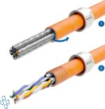 deleyCON CAT 6a Netzwerkstecker 90° Winkel RJ45