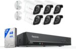 Reolink 4K Überwachungsset mit 6 Bullet-Kameras und 8-Kanal-NVR