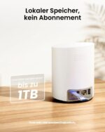 Reolink Home Hub Mini Set mit zwei Argus Solar 3K Akku-Kameras