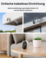 Reolink Home Hub Mini mit zwei Argus 3 Pro Solar-Überwachungskameras