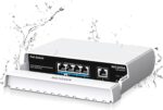 NICGIGA 5 Port PoE Switch IP65 mit 4 PoE+ Ports