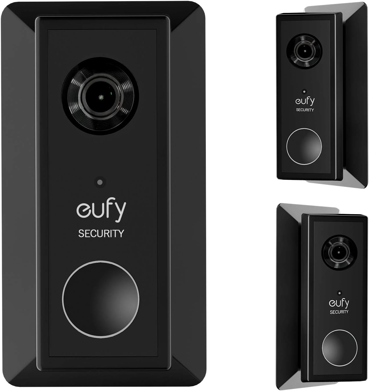 UIQELYS Bild 1 UIQELYS Wandhalterung für eufy Video-Türklingel 2K, Schwarz, 35 Grad drehbar