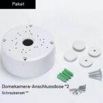 PCAORLEORS Kuppel-Kamera-Anschlussdose