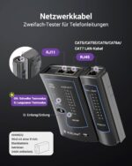VCELINK Kabeltester für RJ45 und RJ11