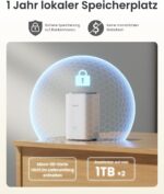 Reolink 4K Überwachungsset Home Hub mit 4 Argus PT Ultra Solarkameras