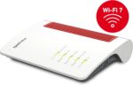 FRITZ!Box 4690 WLAN-Mesh-Router weiss/rot