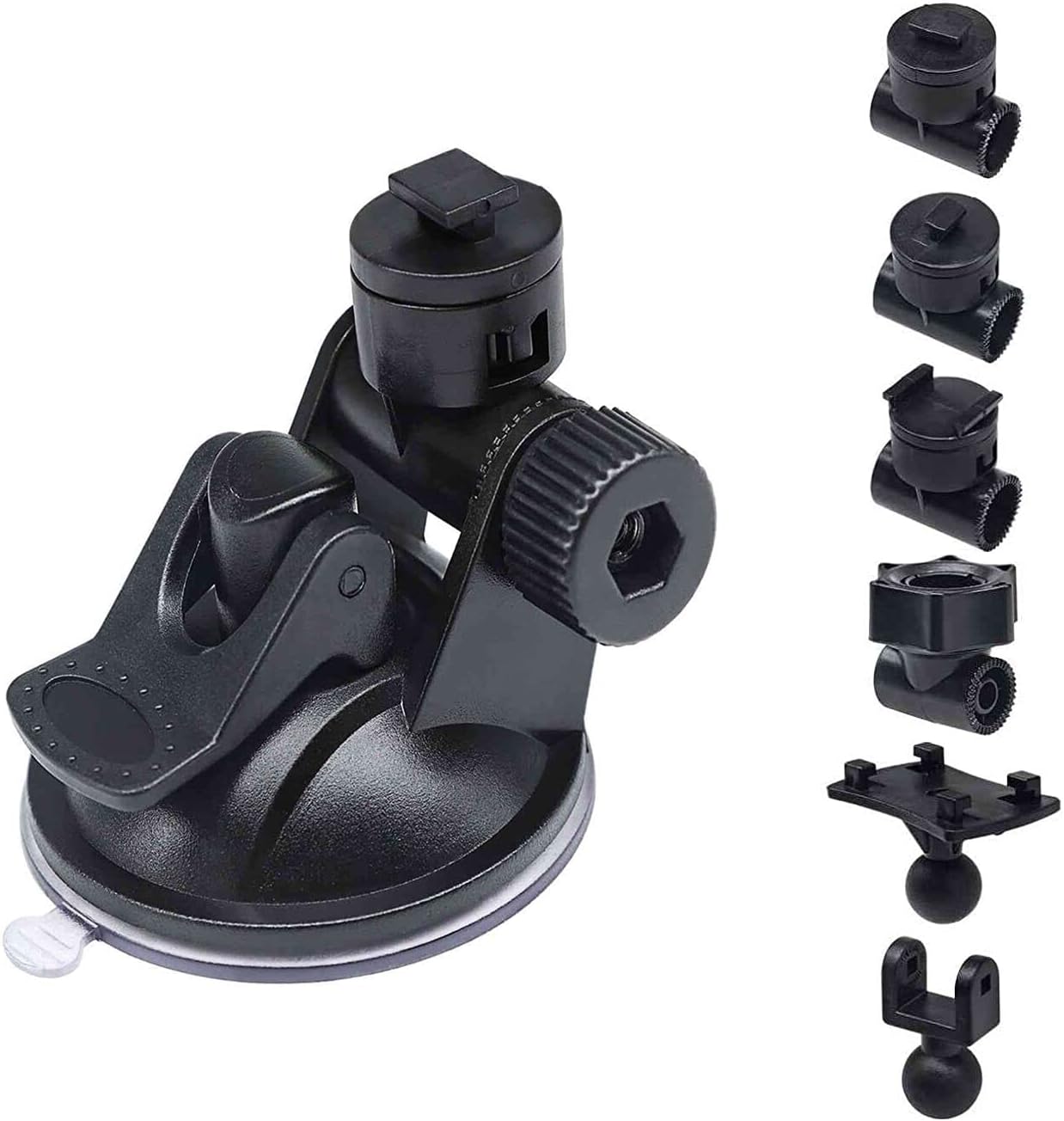 Sportway S40 Bild 1 Sportway S40 Dashcam-Saugnapfhalterung mit Gelenkadaptern