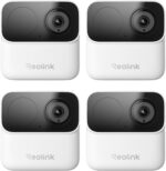 Reolink Argus MagiCam 4er-Set magnetische WLAN-Akku-Kamera