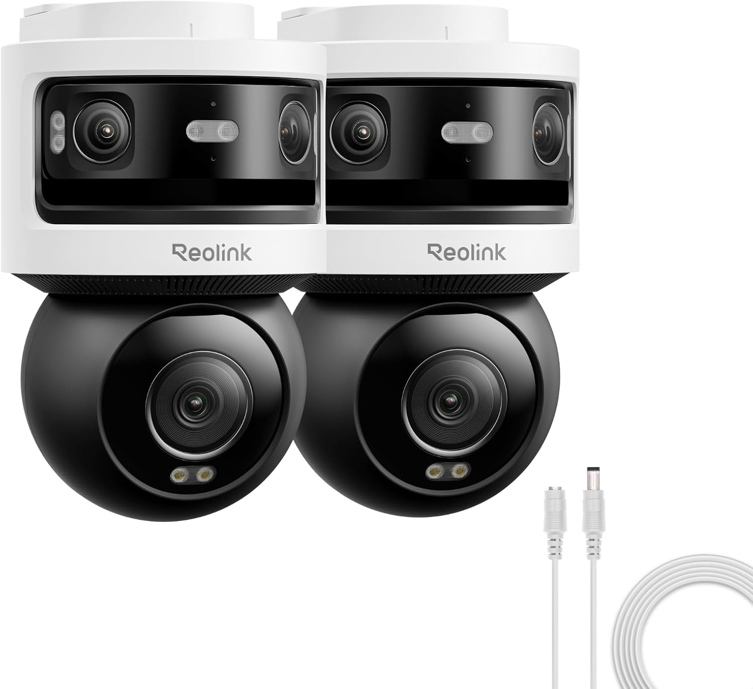 Reolink OMVI 3i WiFi x2 + Stromverlängerungskabel 4,5 m Bild 1 Reolink OMVI 3i WiFi 2er-Set mit Stromverlängerungskabel