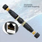 FGB Cat7 RJ45 Kupplung wasserdicht, 3 Stück