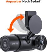 VANTRUE GPS-Saugnapfhalterung mit USB-C für N5S, N4PS, N4S und N2X Dashcam